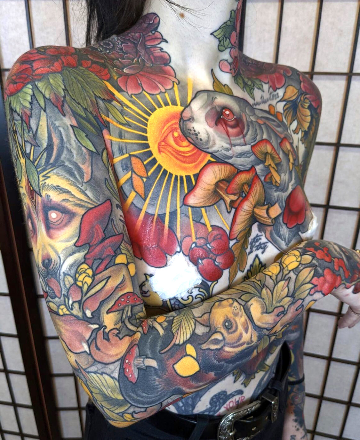 Tattoo by Mitchell Allenden, @sneakymitch