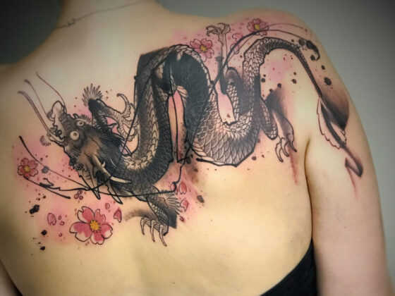 Tattoo by Stef Krief, @stef_illusion_of_light