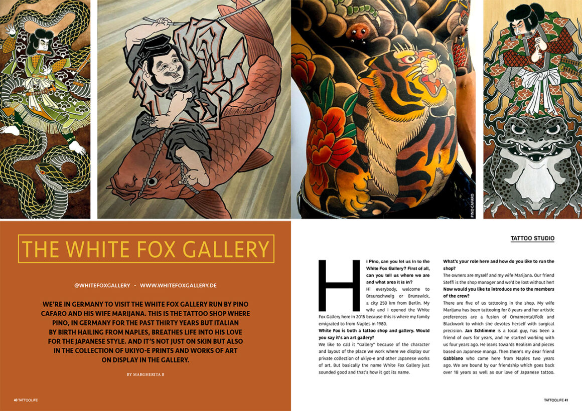 The White Fox Tattoo Gallery