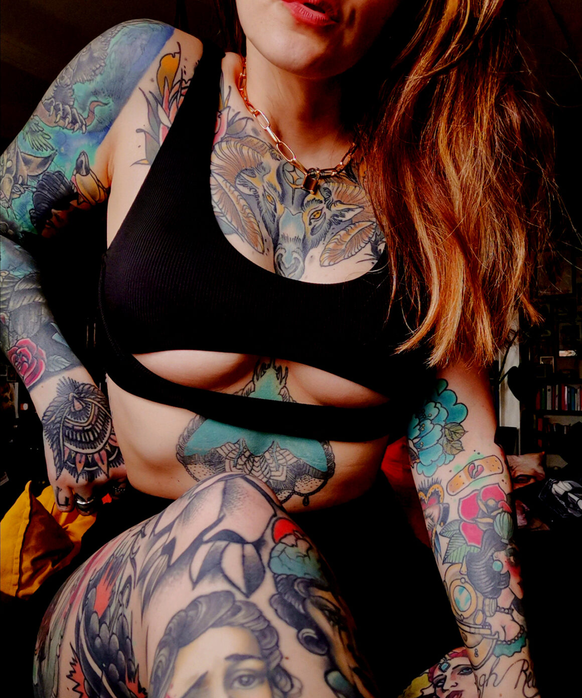 Amela, tattoo model
