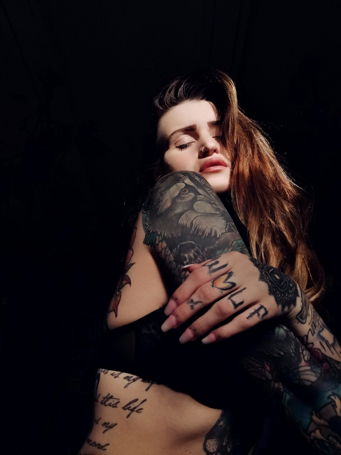Amela, tattoo model