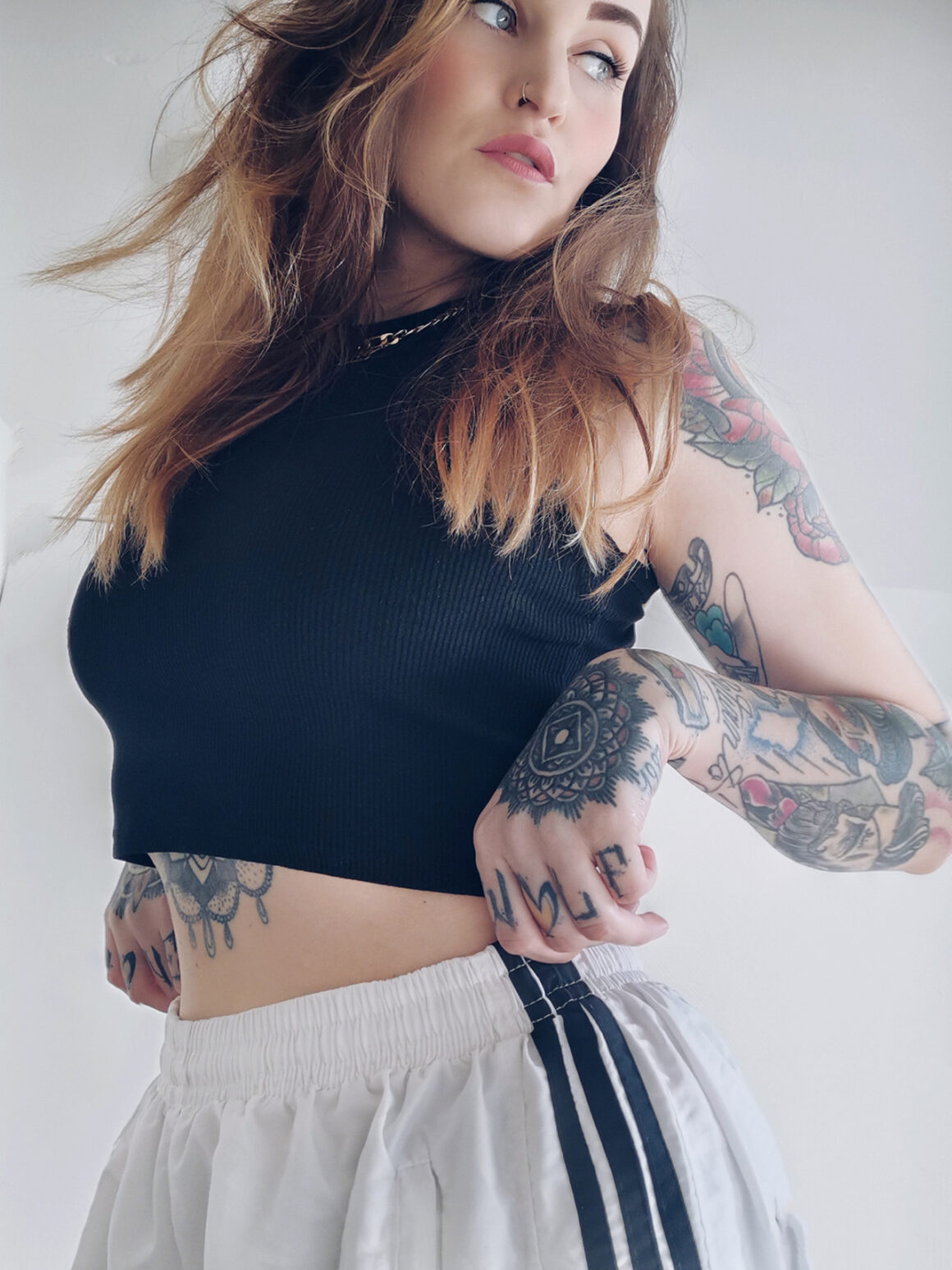 Amela, tattoo model