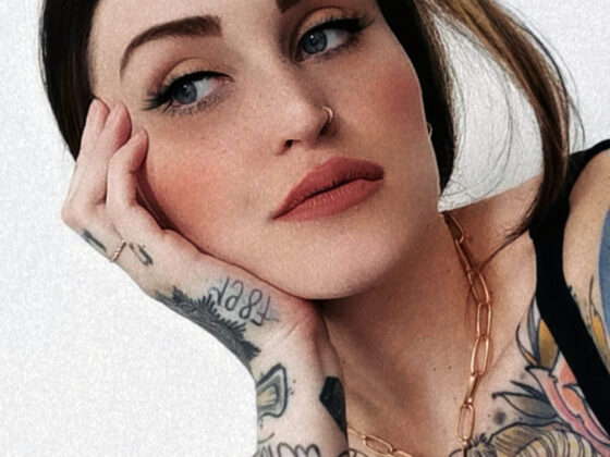 Amela, tattoo model