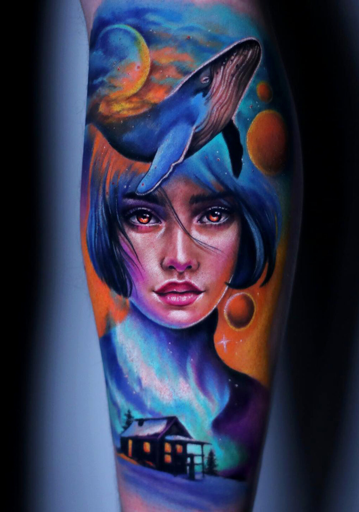 Tattoo by Regina Renjute, tattoo, @renjute