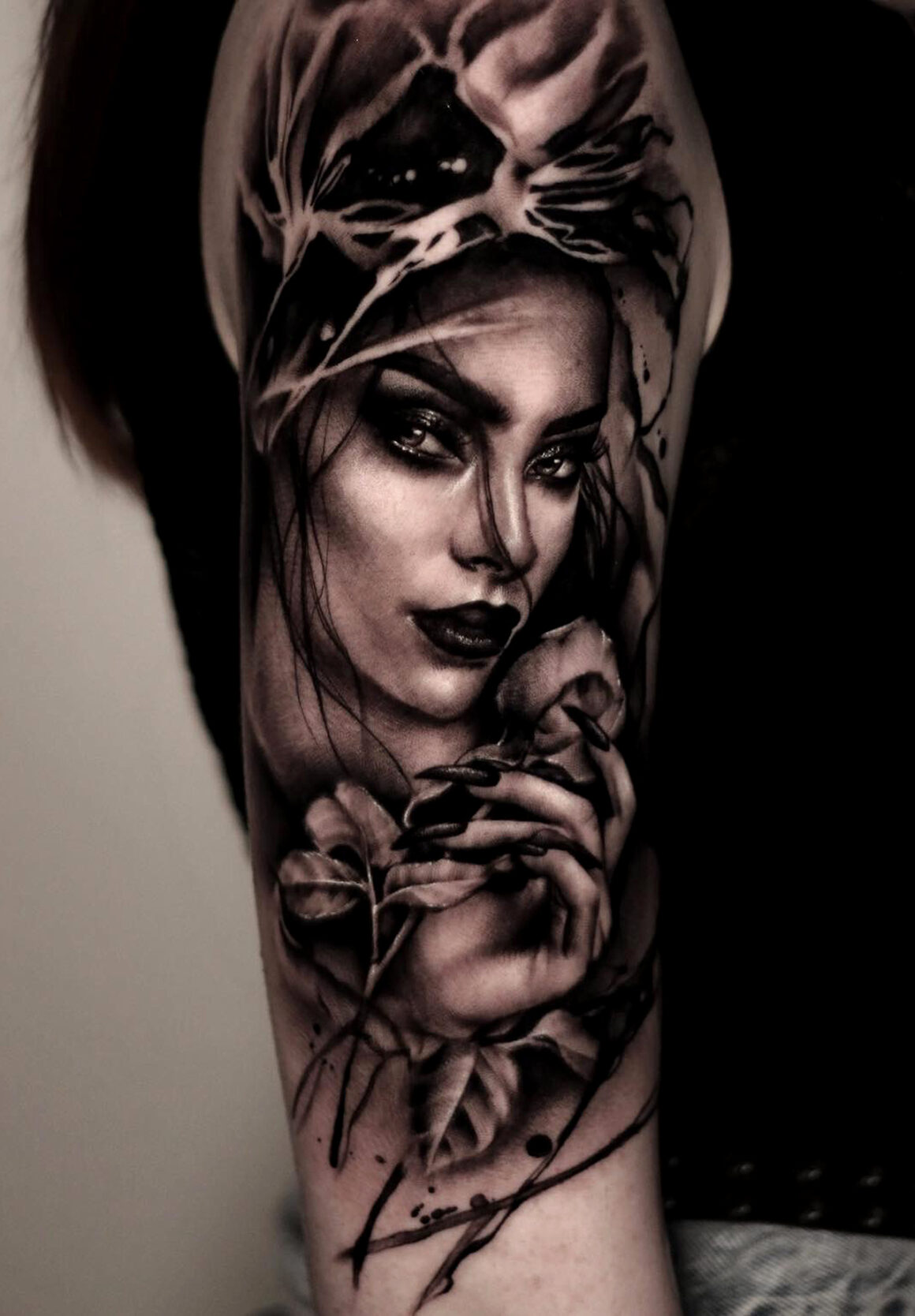 Tattoo by Regina Renjute, tattoo, @renjute