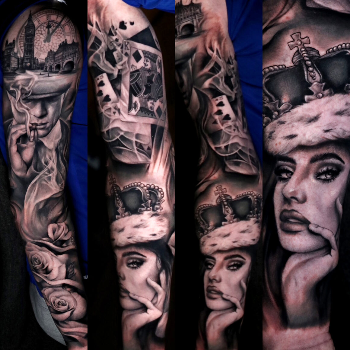 Tattoo by Regina Renjute, tattoo, @renjute