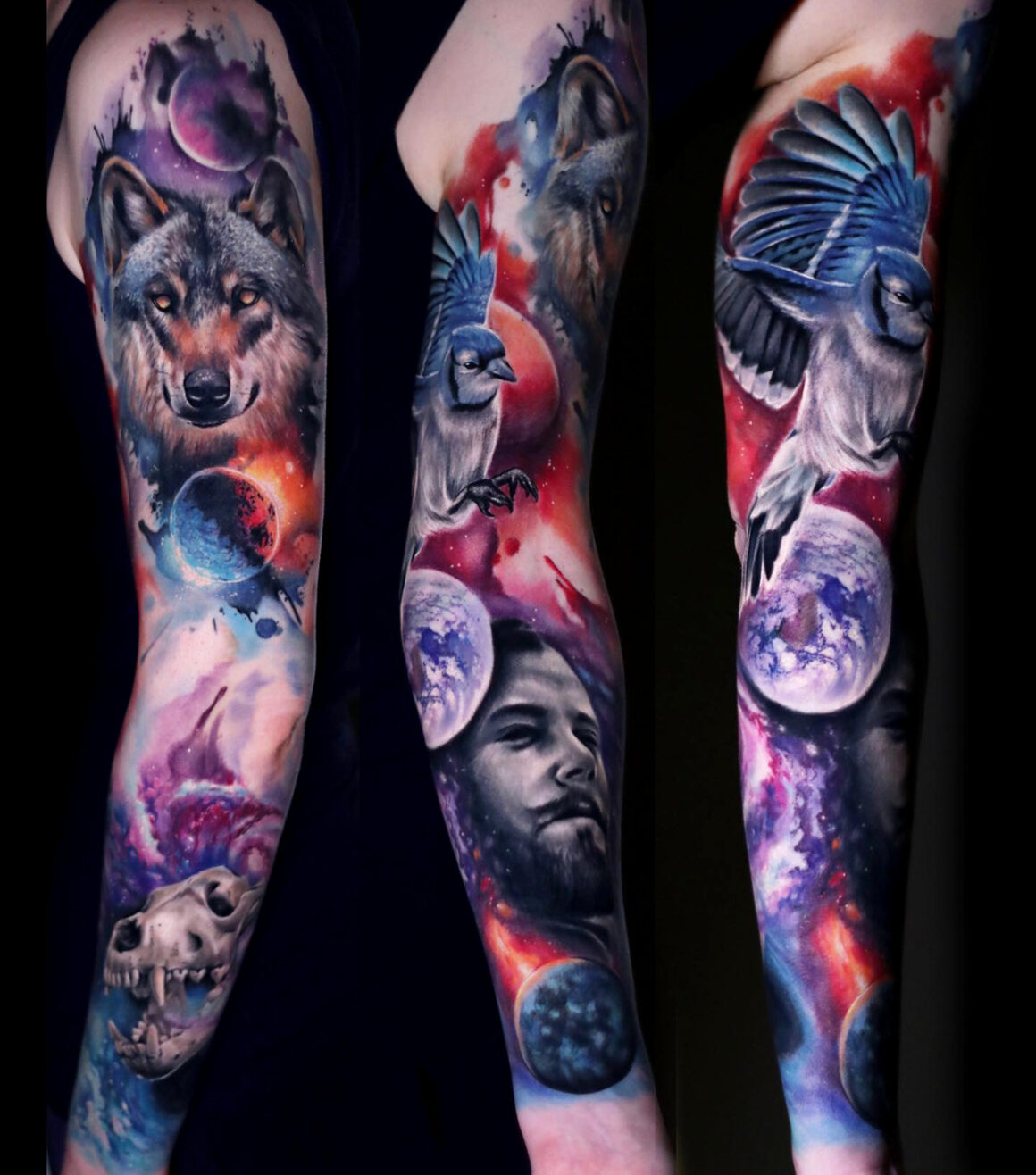 Tattoo by Regina Renjute, tattoo, @renjute