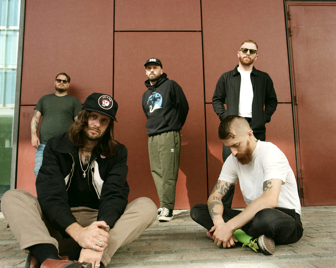 WHILE SHE SLEEPS band, credit by Giles Smith, @Gilescope