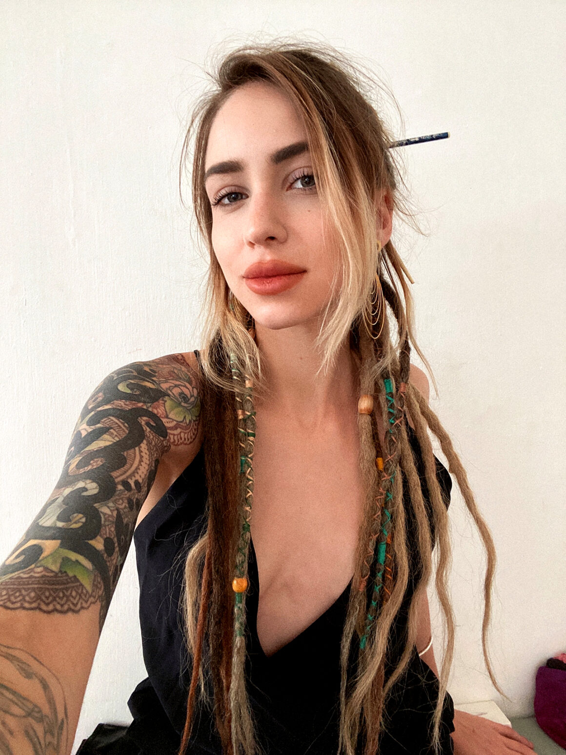 Yuna, tattoo model