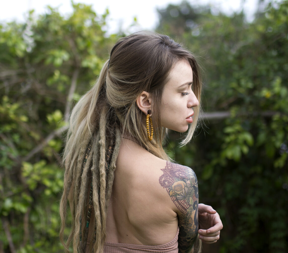 Yuna, tattoo model