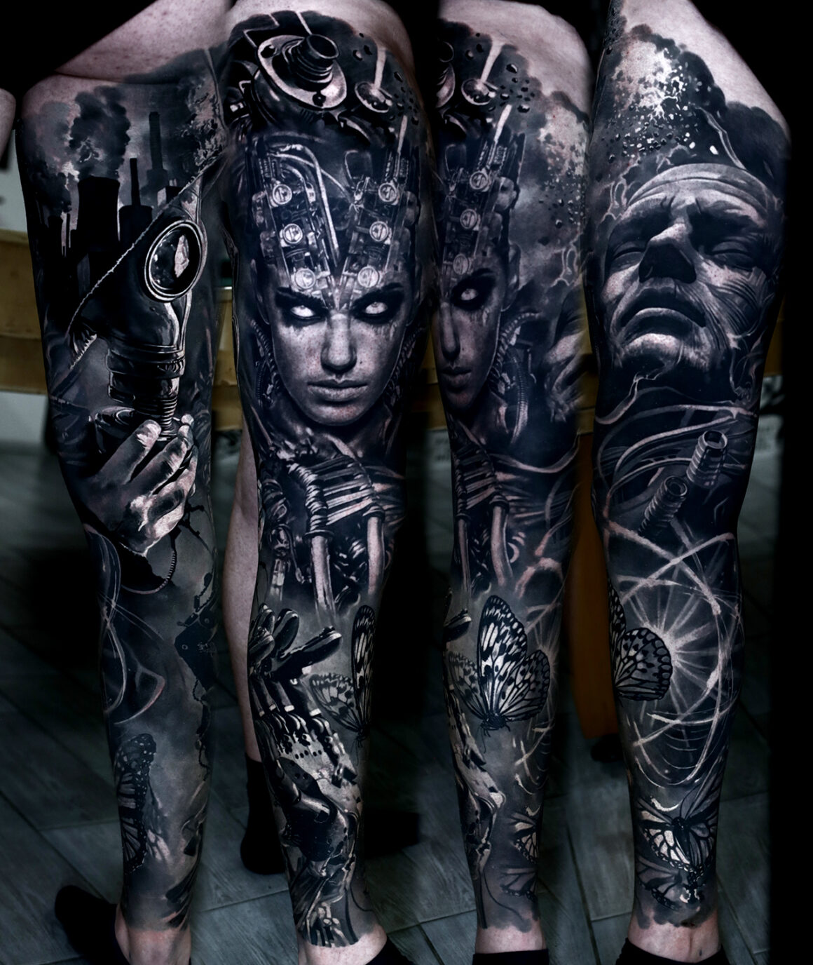 Tattoo by Domantas Parvainis, @domantasparvainis