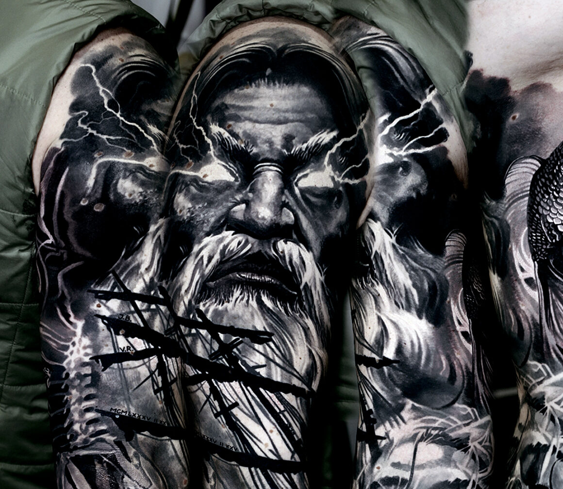 Tattoo by Domantas Parvainis, @domantasparvainis