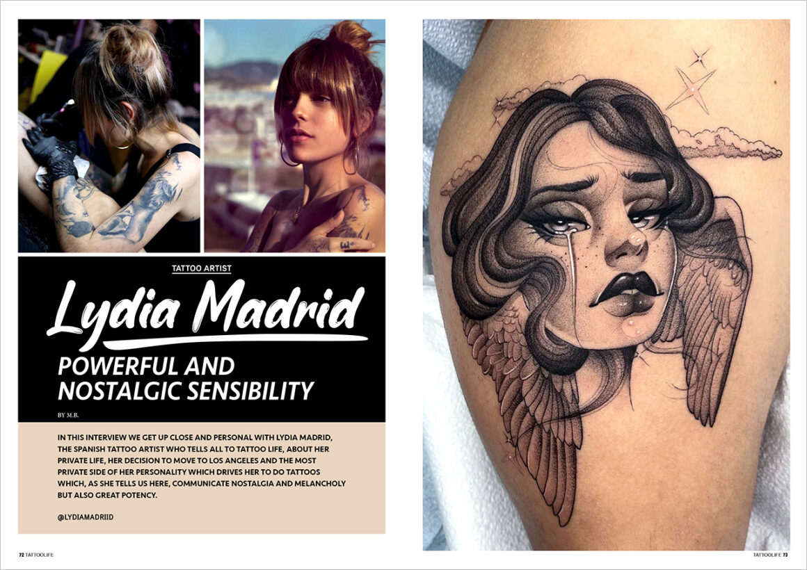 Lydia Madrid Powerful and nostalgic tattoos