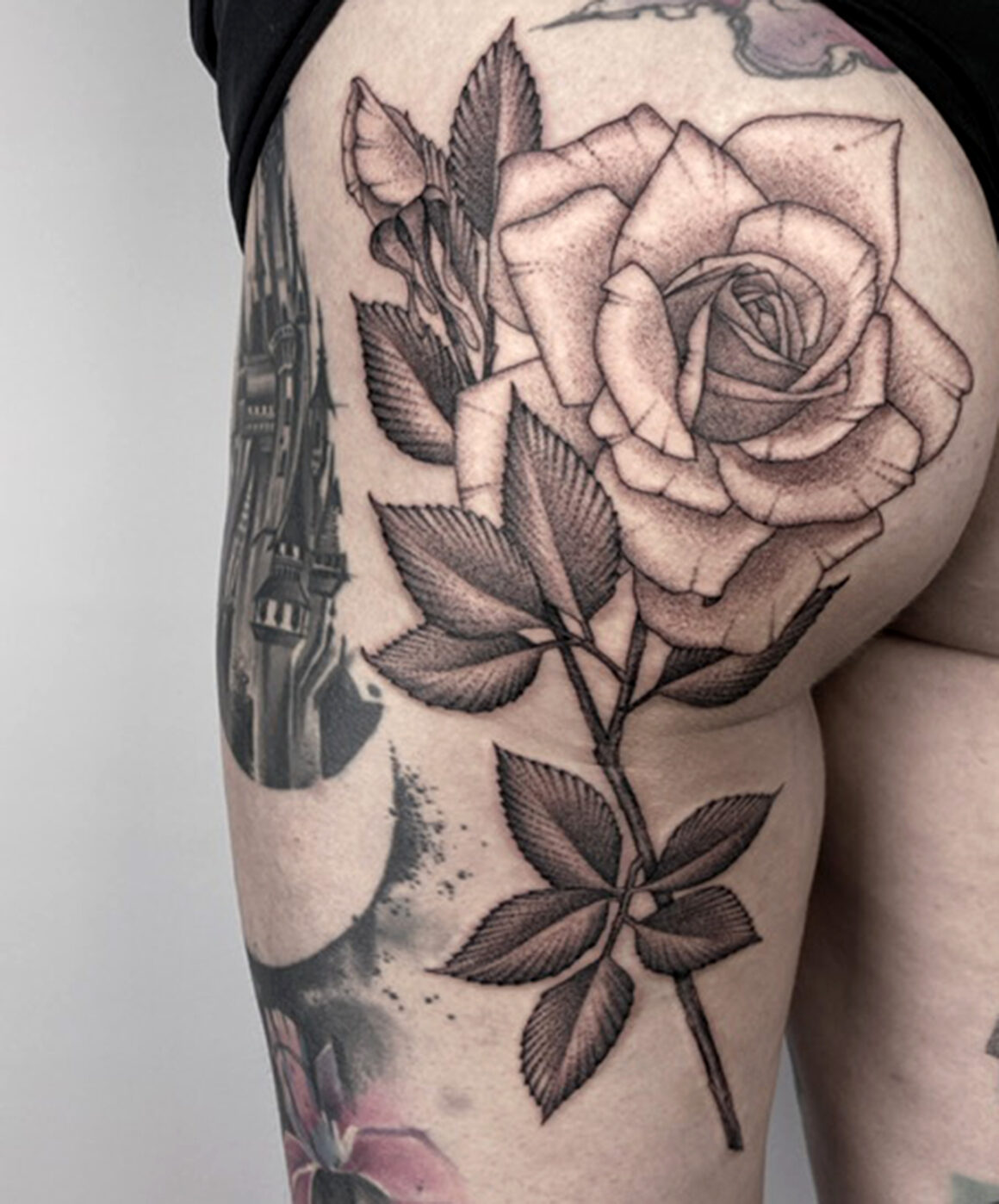 Tattoo by Sarah Herzdame, @herzdame