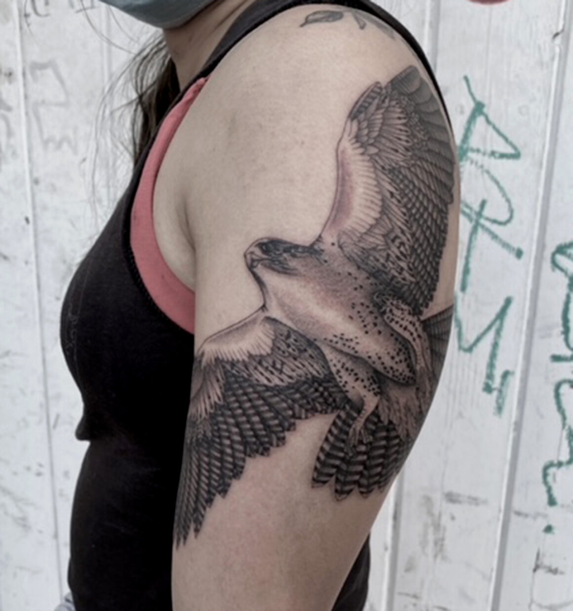 Tattoo by Sarah Herzdame, @herzdame