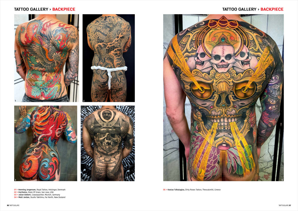 Tattoo Gallery Backpiece