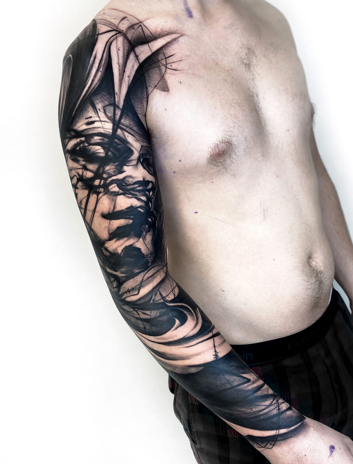 Top 80 Best Abstract Tattoos For Men  Artistic Designs