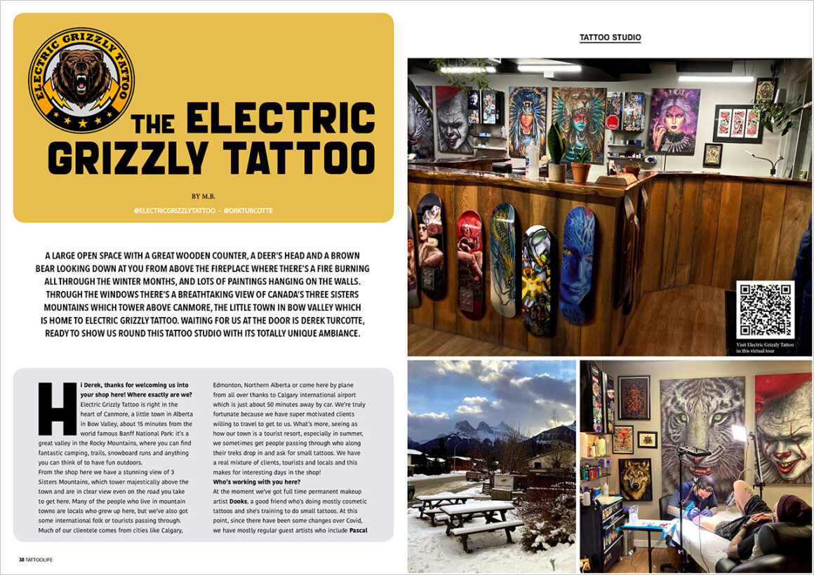 The Electric Grizzly Tattoo Shop