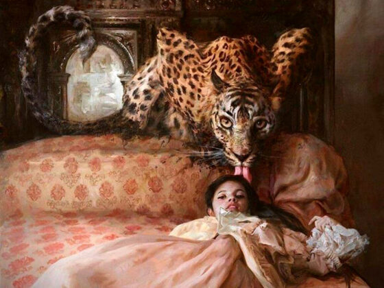 Painting by Guillermo Lorca García