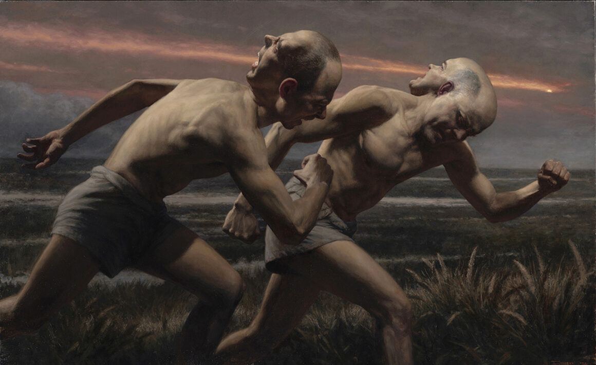Carl Dobsky, The Race of the Two-Faced man against the sun