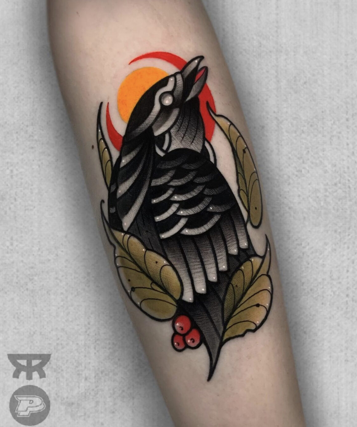 10 Stylish and Traditional Crow Tattoo Designs  Styles At Life