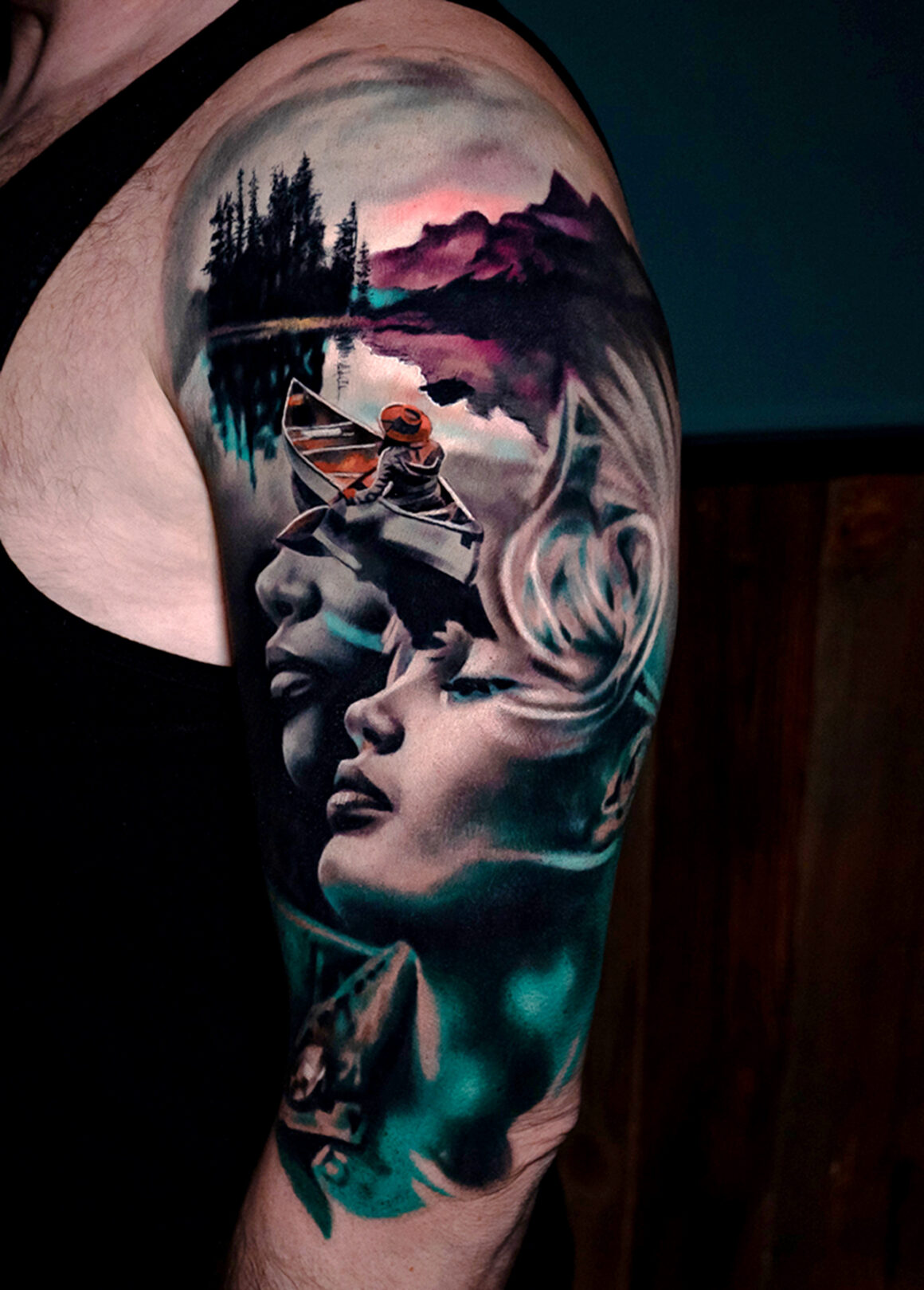 Tattoo by Damian Gorski, @gorskytattoos