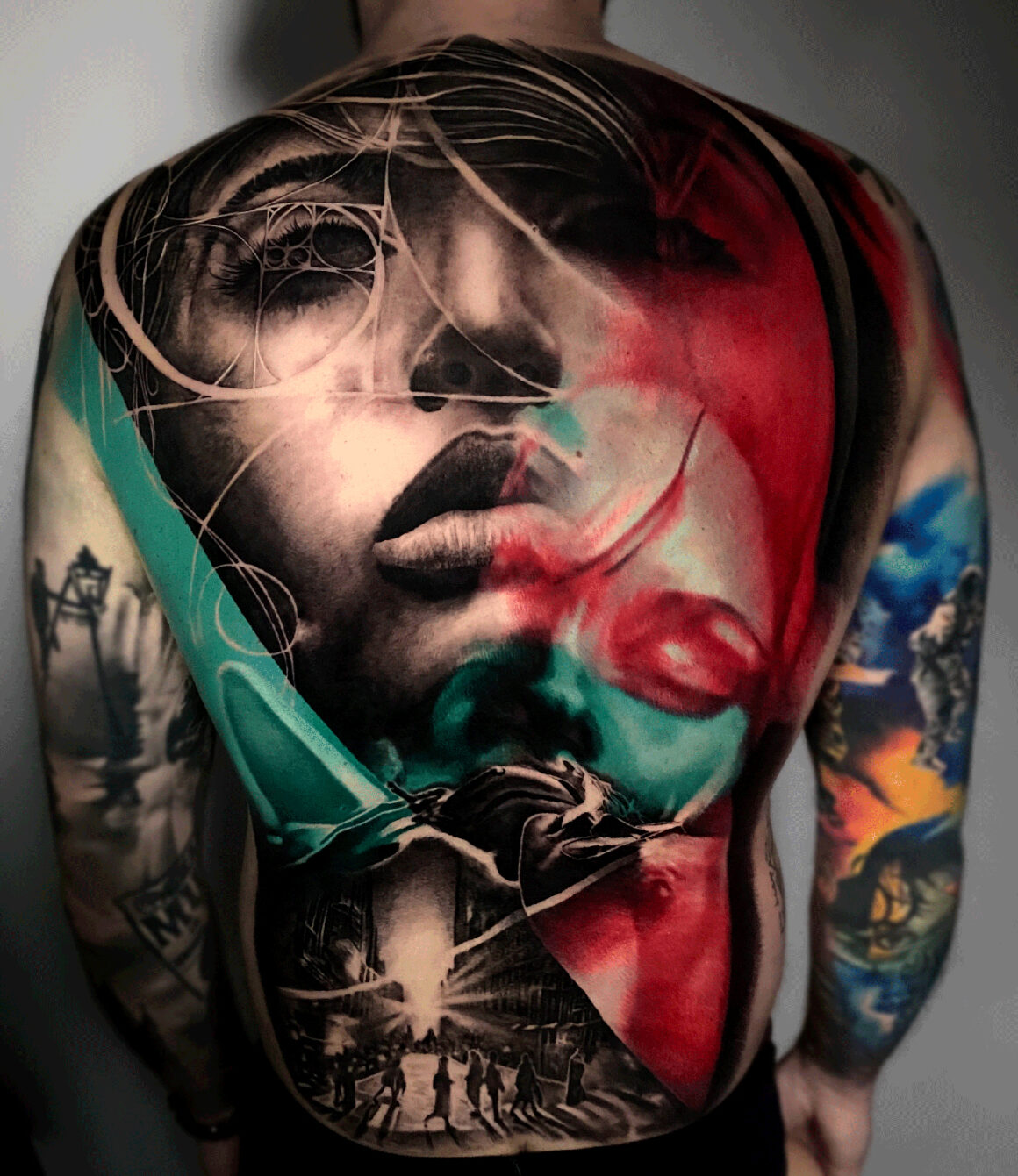 Tattoo by Damian Gorski, @gorskytattoos