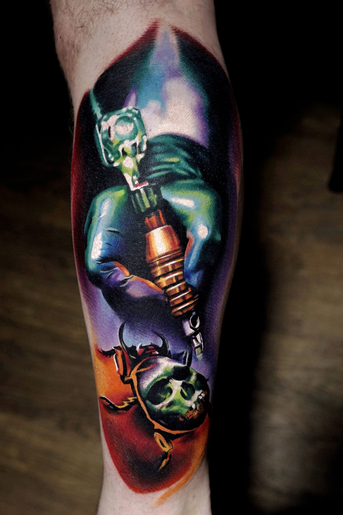 Tattoo by Damian Gorski, @gorskytattoos