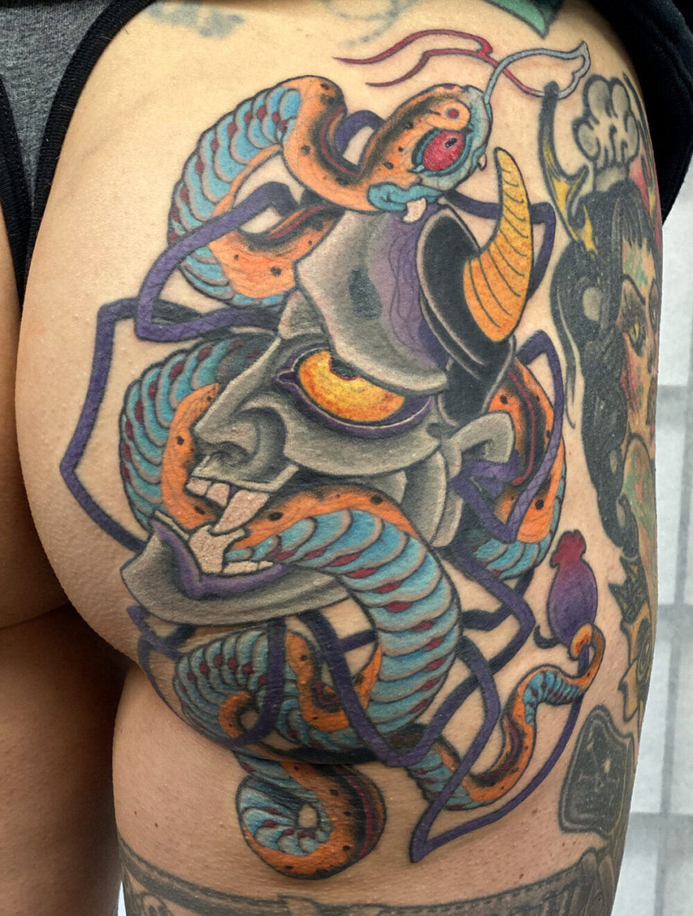 Tattoo by Hori Chou, @horichoutattoo