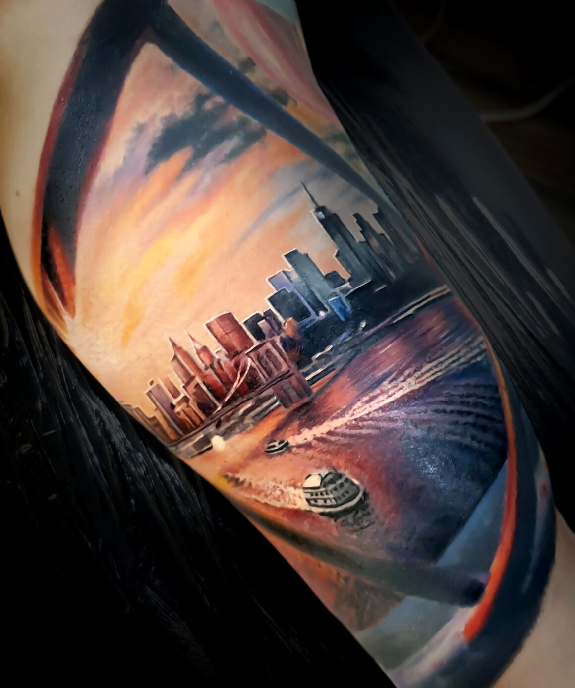 Tattoo by Alex Sigal Romashev, @tattoosigal