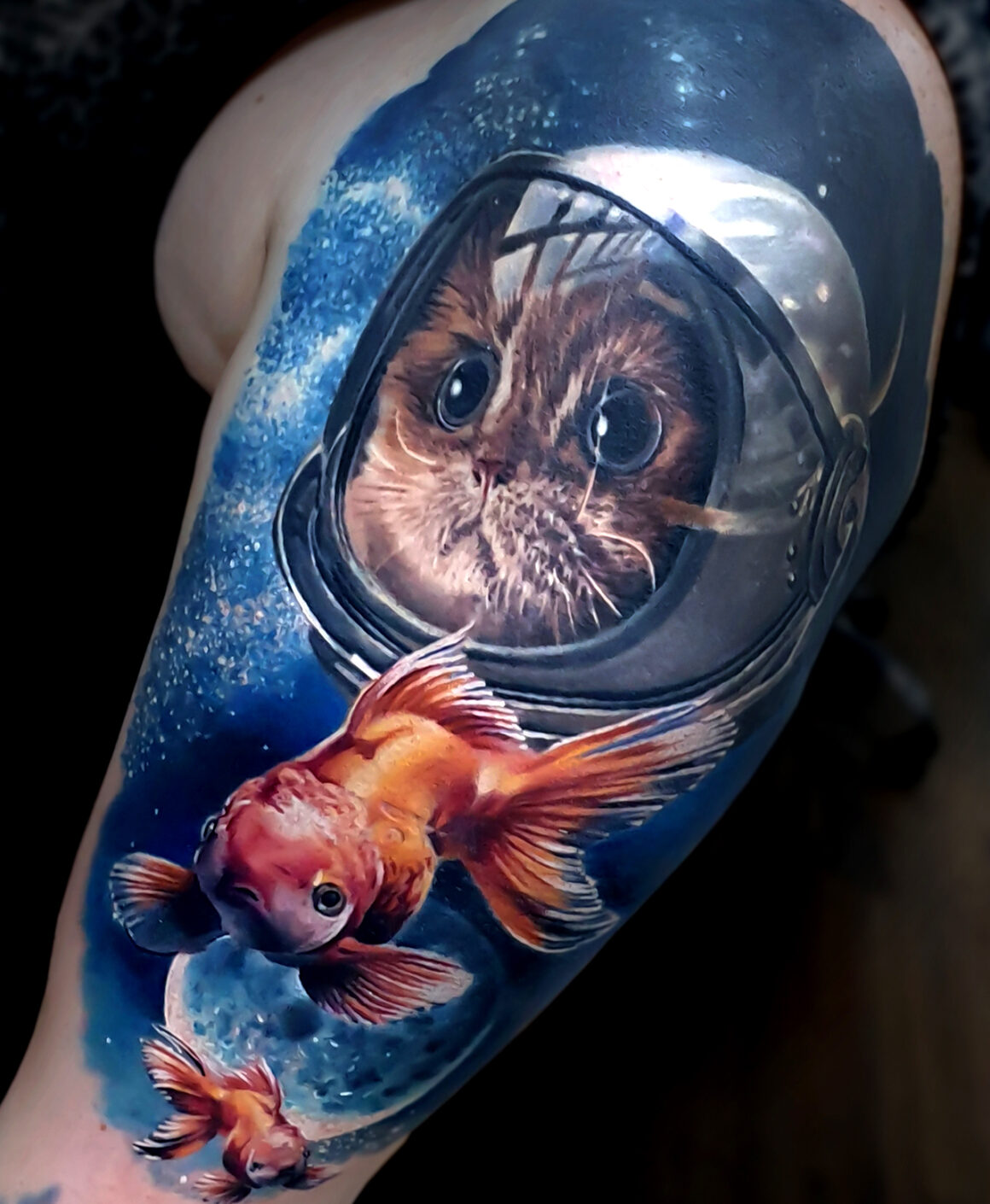 Tattoo by Alex Sigal Romashev, @tattoosigal