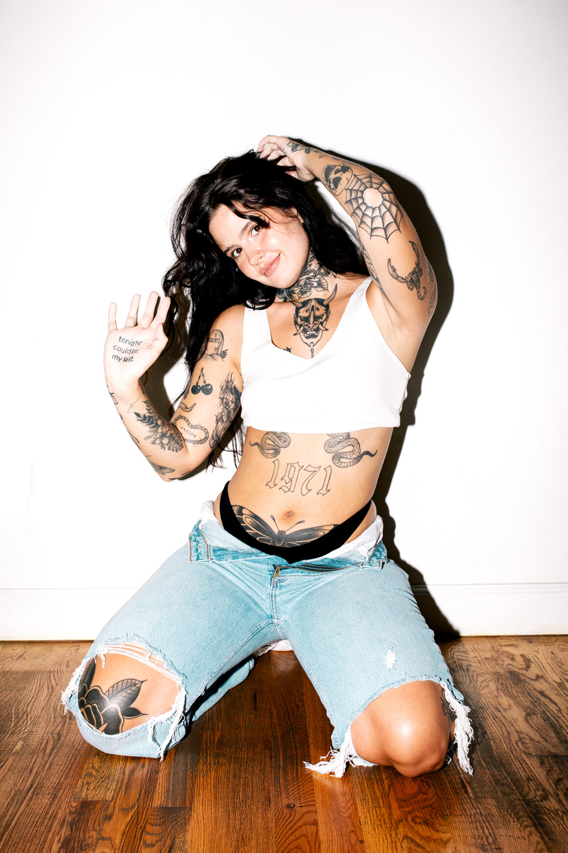 Brooke, Tattoo Model, @bmarkhaa