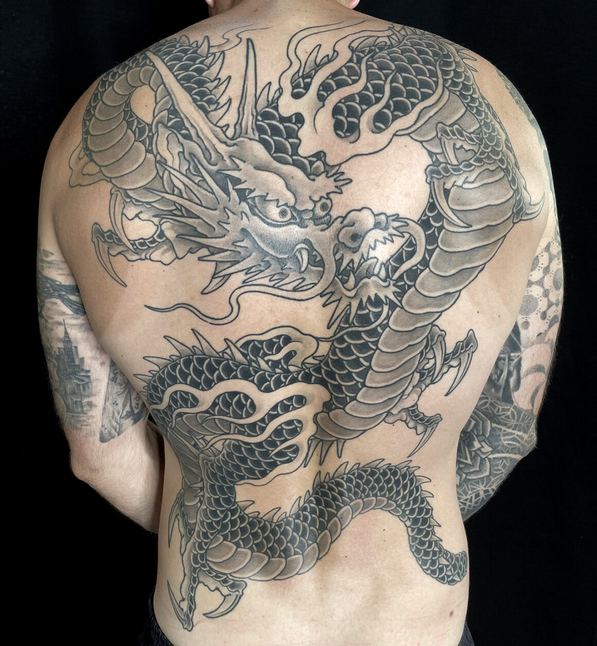 Tatuaje de Chris Garver, FIve Points Tattoo NYC