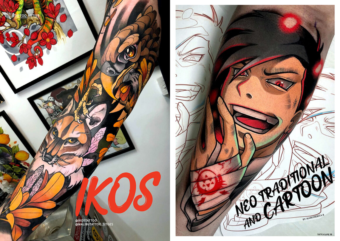 Ikos: Neo Traditional and cartoons