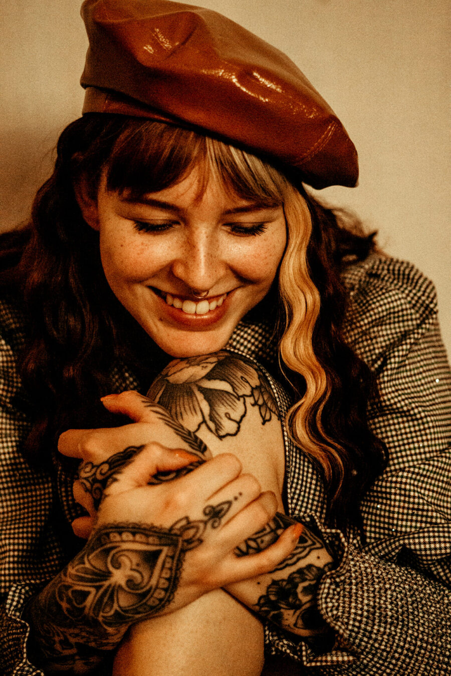 Marry, tattoo model