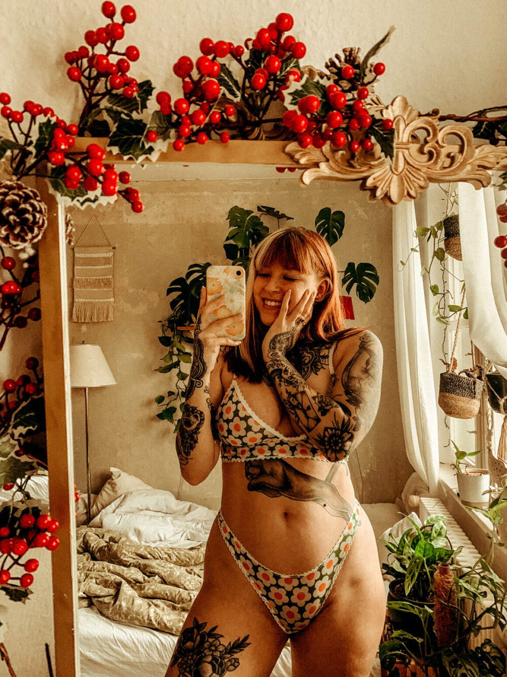 Marry, tattoo model