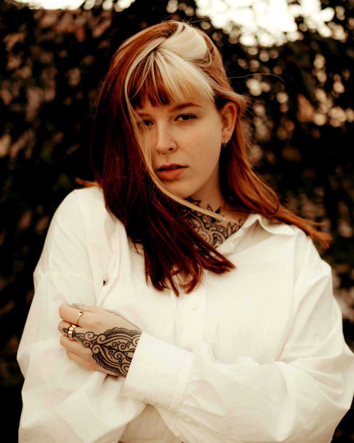 Marry, tattoo model