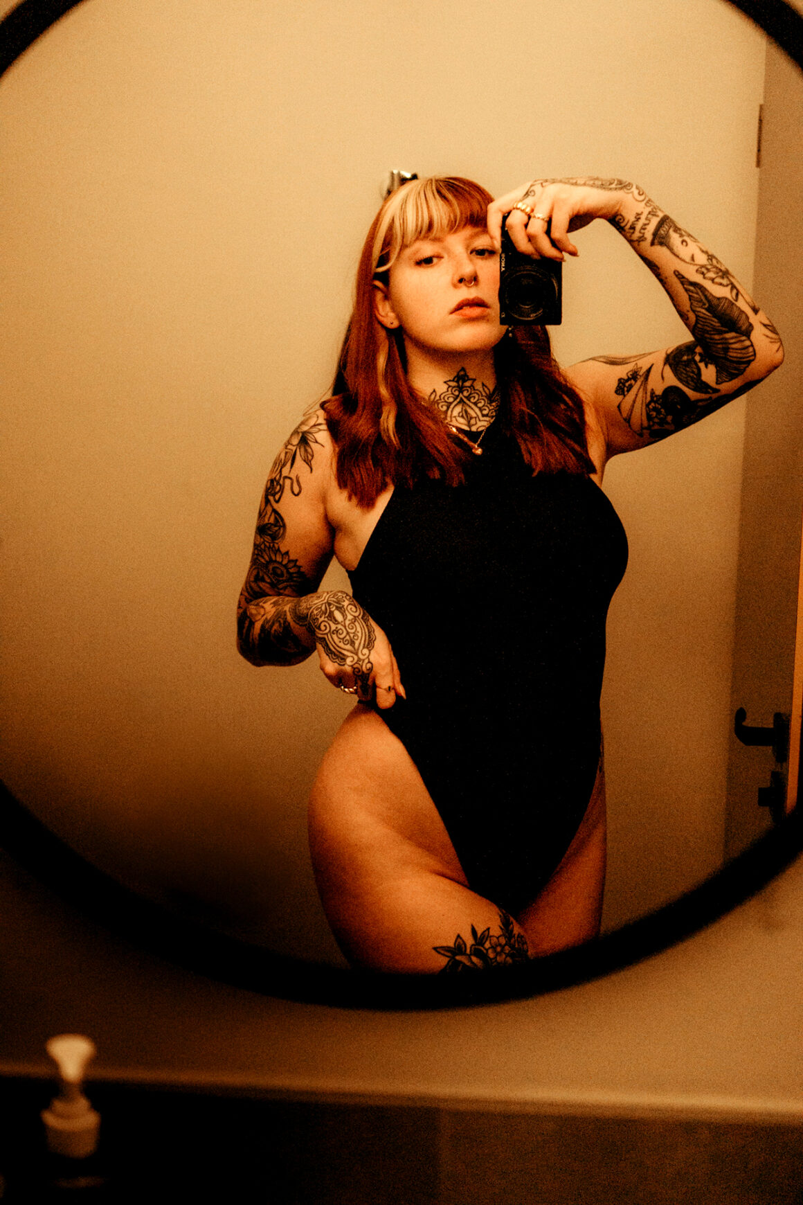 Marry, tattoo model
