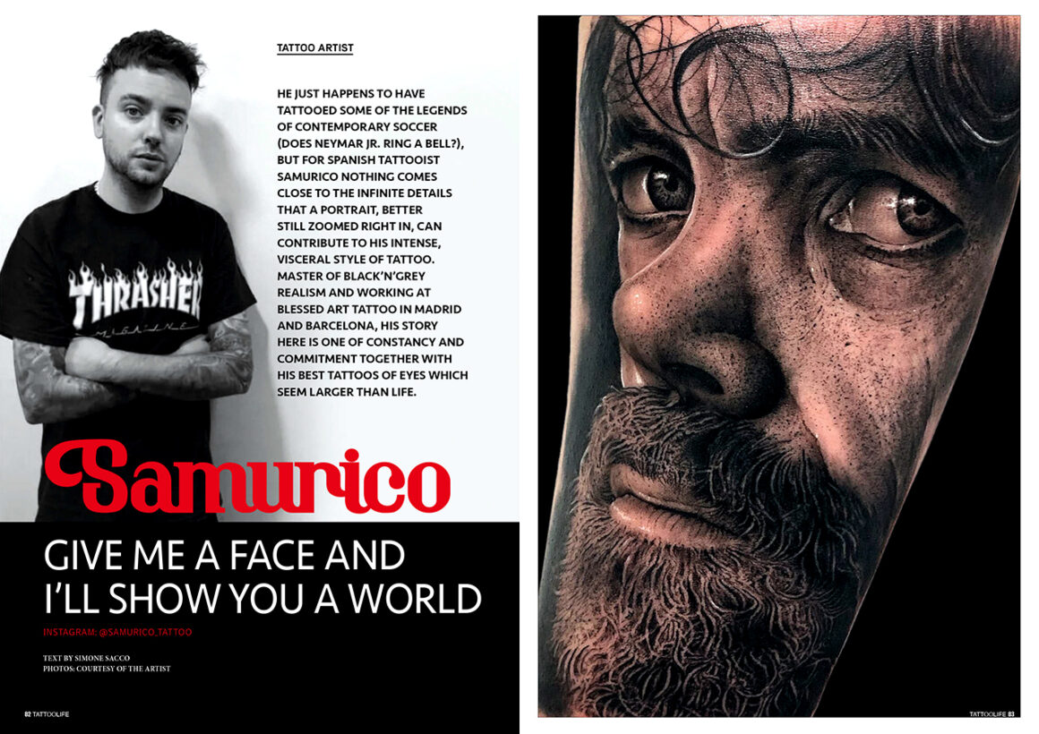 Samurico: Give me a face and I’ll show you a world