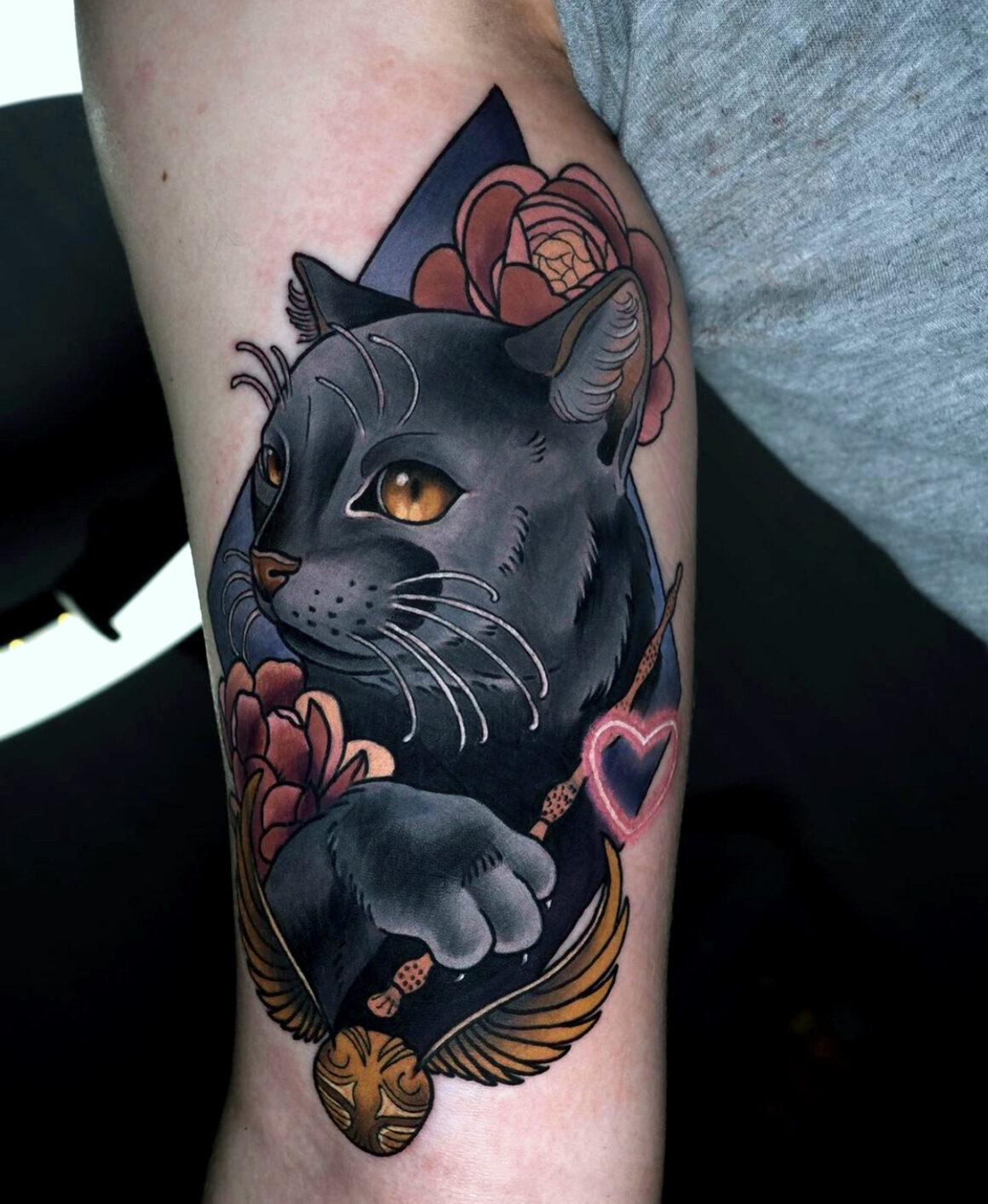 Tattoo by Alena Awa, @awatattooing