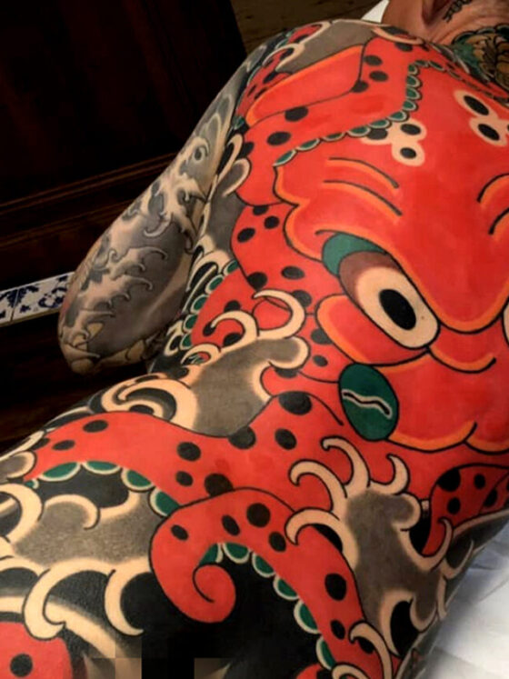 The Octopus, the protagonist of terrifying legends in the tattoo culture