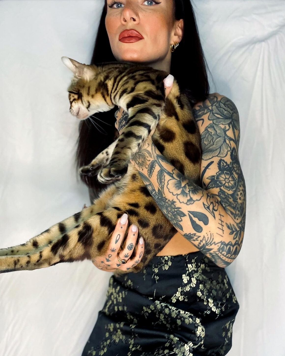 Tindra Tamara, tattoo model, @tamaratattooing