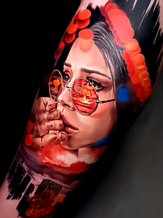 Tattoo by Alex Sigal Romashev, @tattoosigal