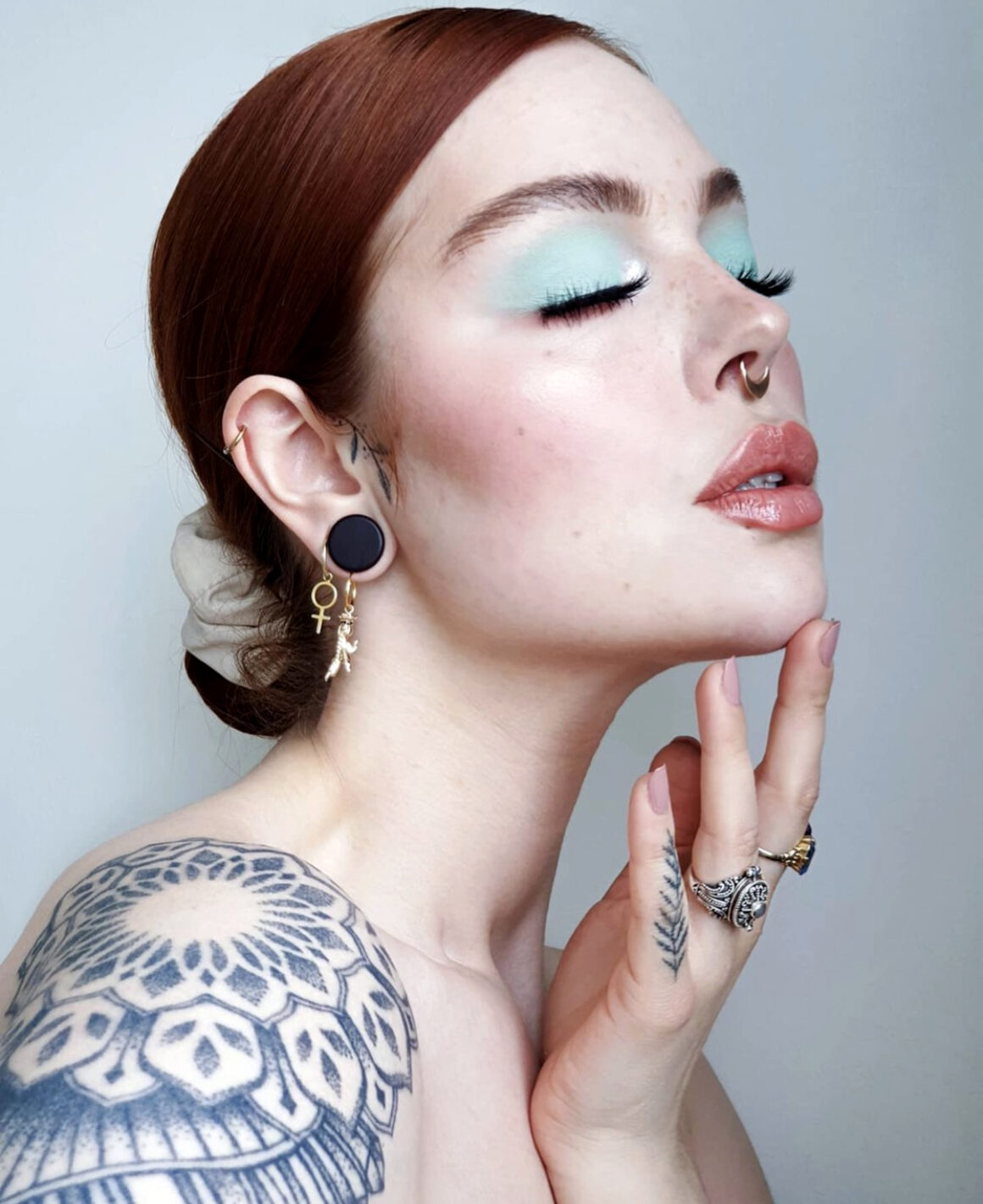 Emilie, tattoo model, @emelieaxelson