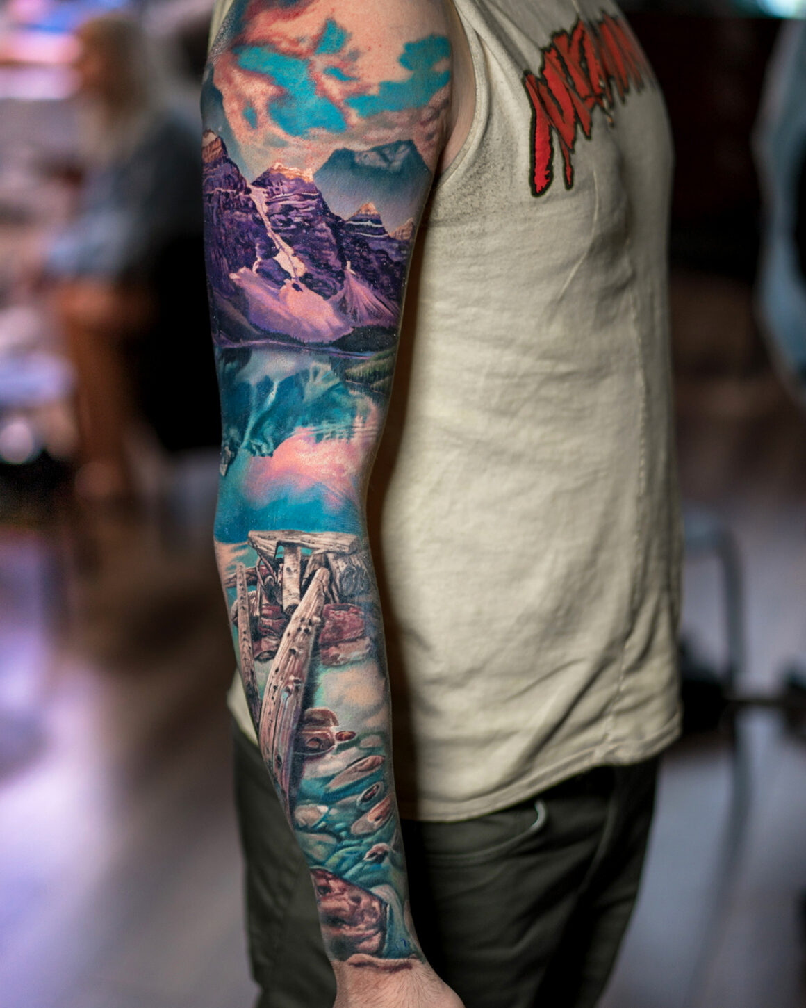 Tatuaje de Luka Lajoie, tatuador, @lukalajoie
