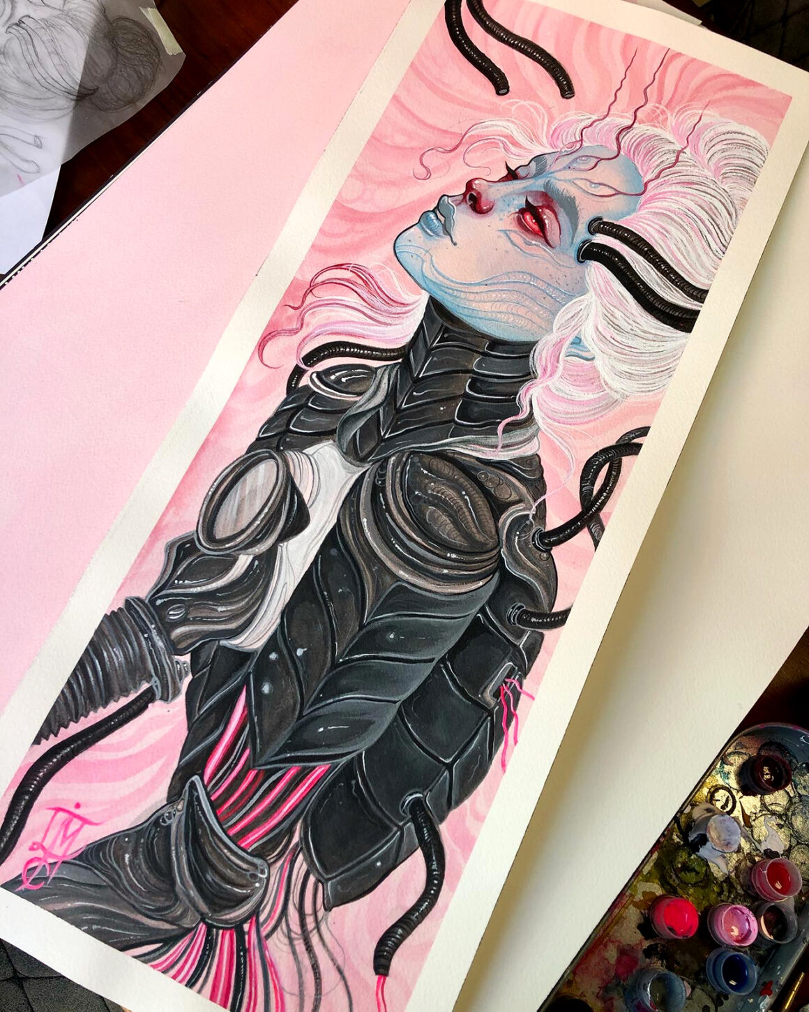 Painting by Lorena Morato, @lore.morato