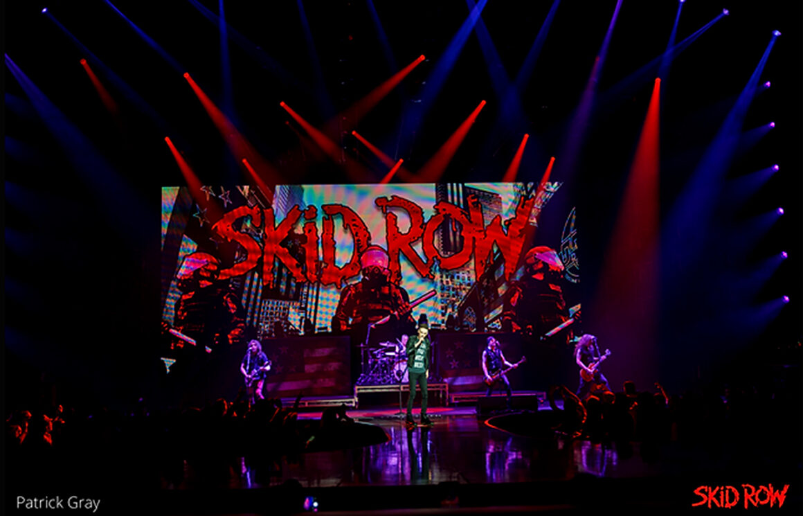 Skid Row, band, @officialskidrow, credit by Patrick Gray
