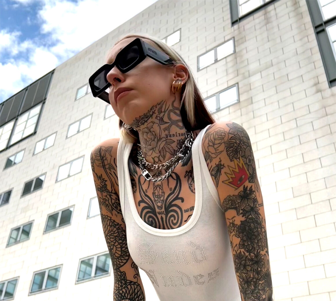 Lucrezia Boffi, tattoo model, @lucrezia.boffi