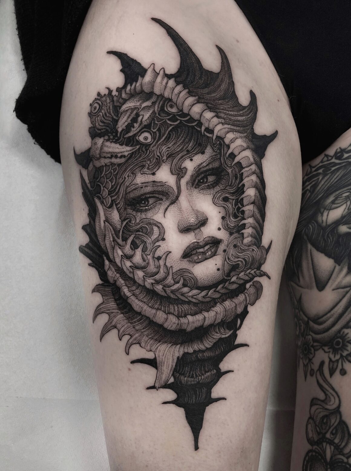 Tattoo by Francesco Bianco, @f_bianco_