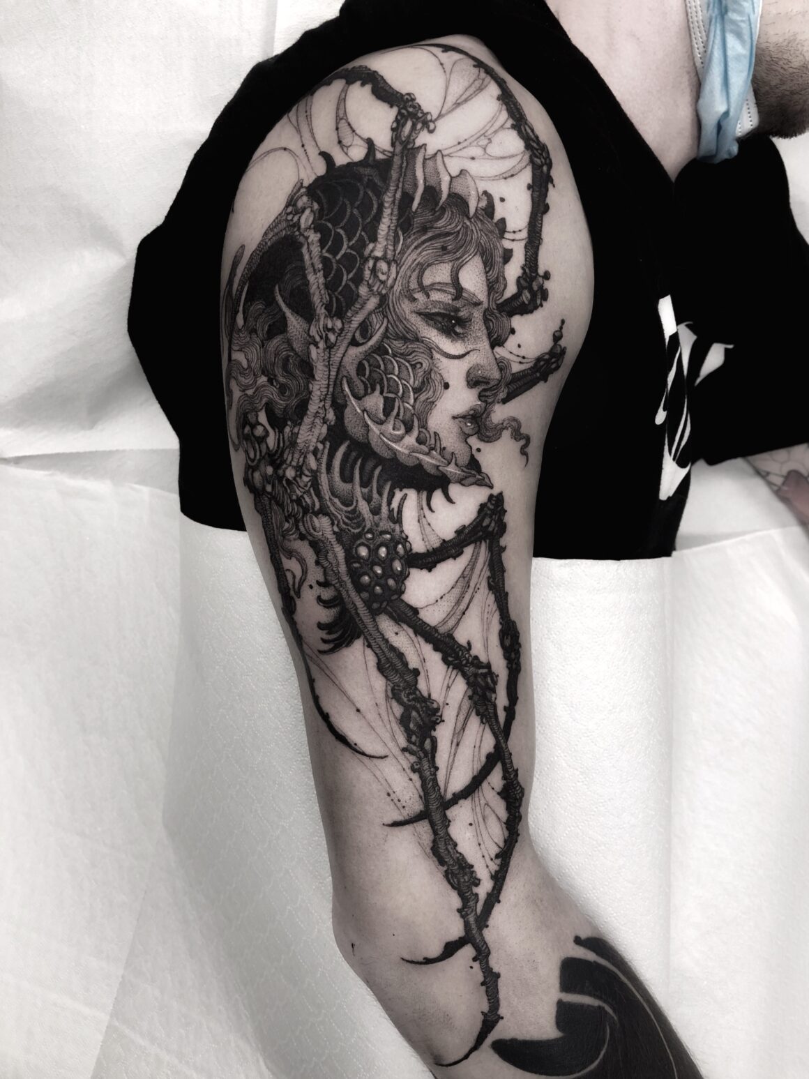 Tattoo by Francesco Bianco, @f_bianco_